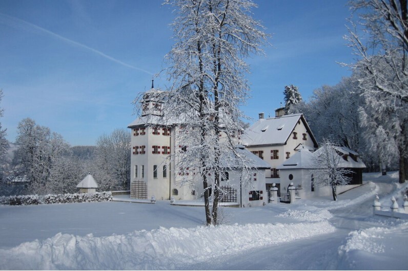 Schloss Kaps im Winter
