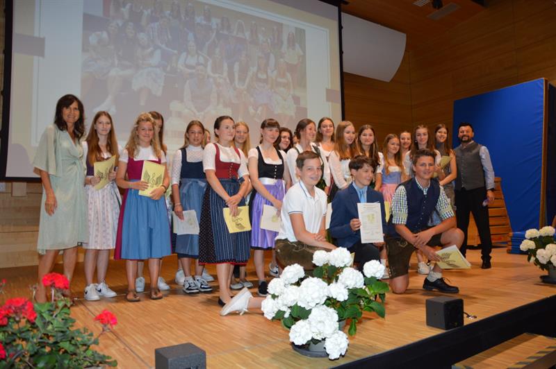 Abschlussfeier Mittelschule Kitzbühel